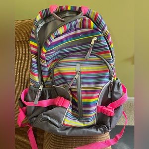 Rainbow children’s book bag